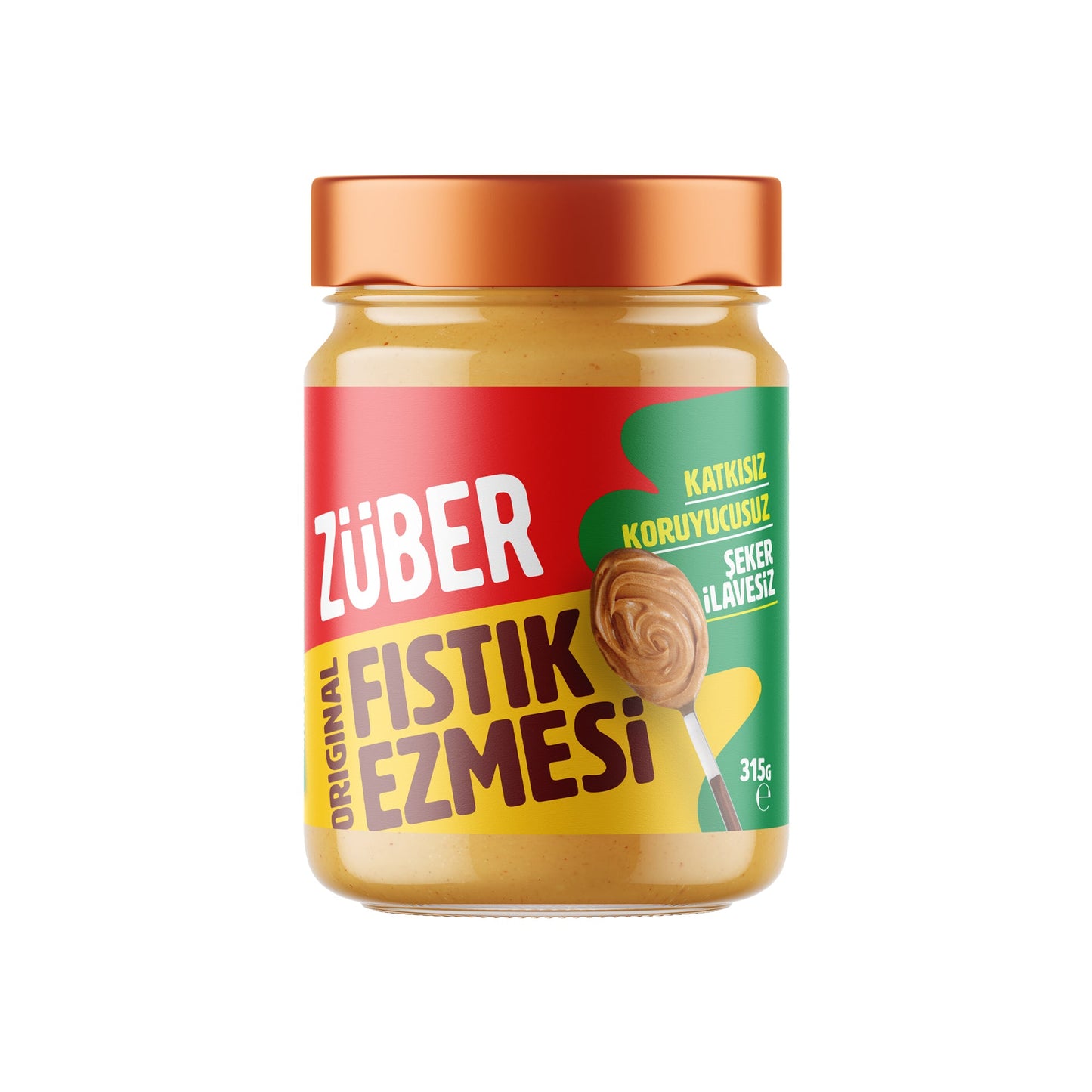 Fıstık Ezmesi Original 315g X 3 Adet - Züber