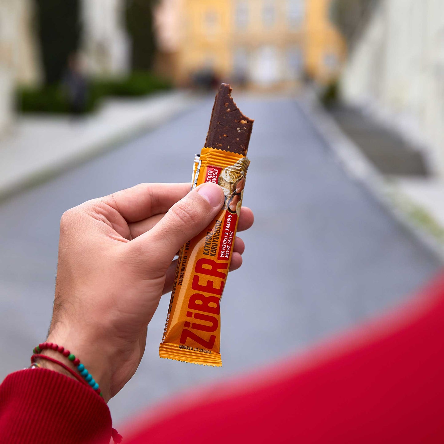 Meyve Bar Yer Fıstıklı ve Kakaolu 40g X 12 Adet - Züber