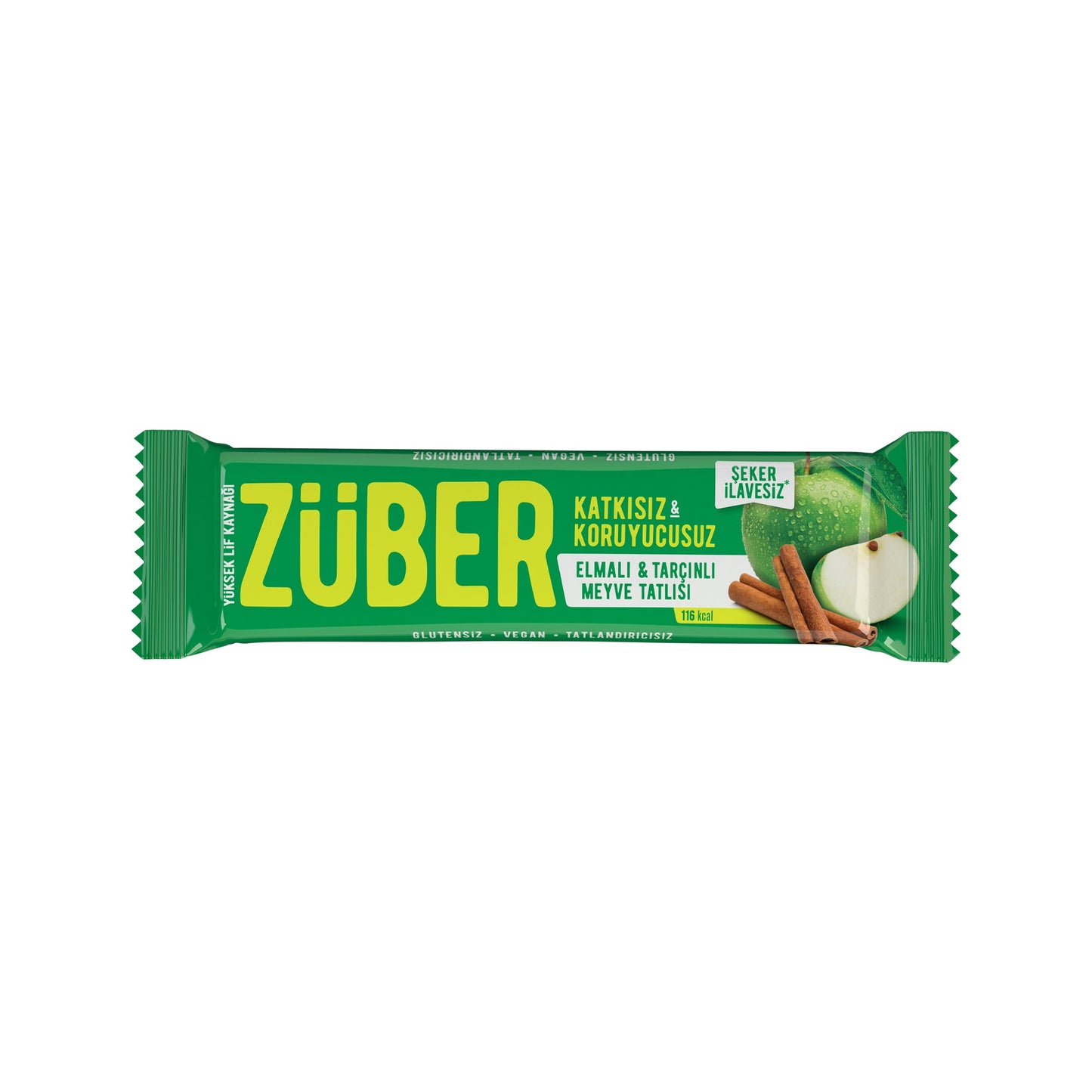 Meyve Bar Elmalı ve Tarçınlı 40g X 12 Adet - Züber
