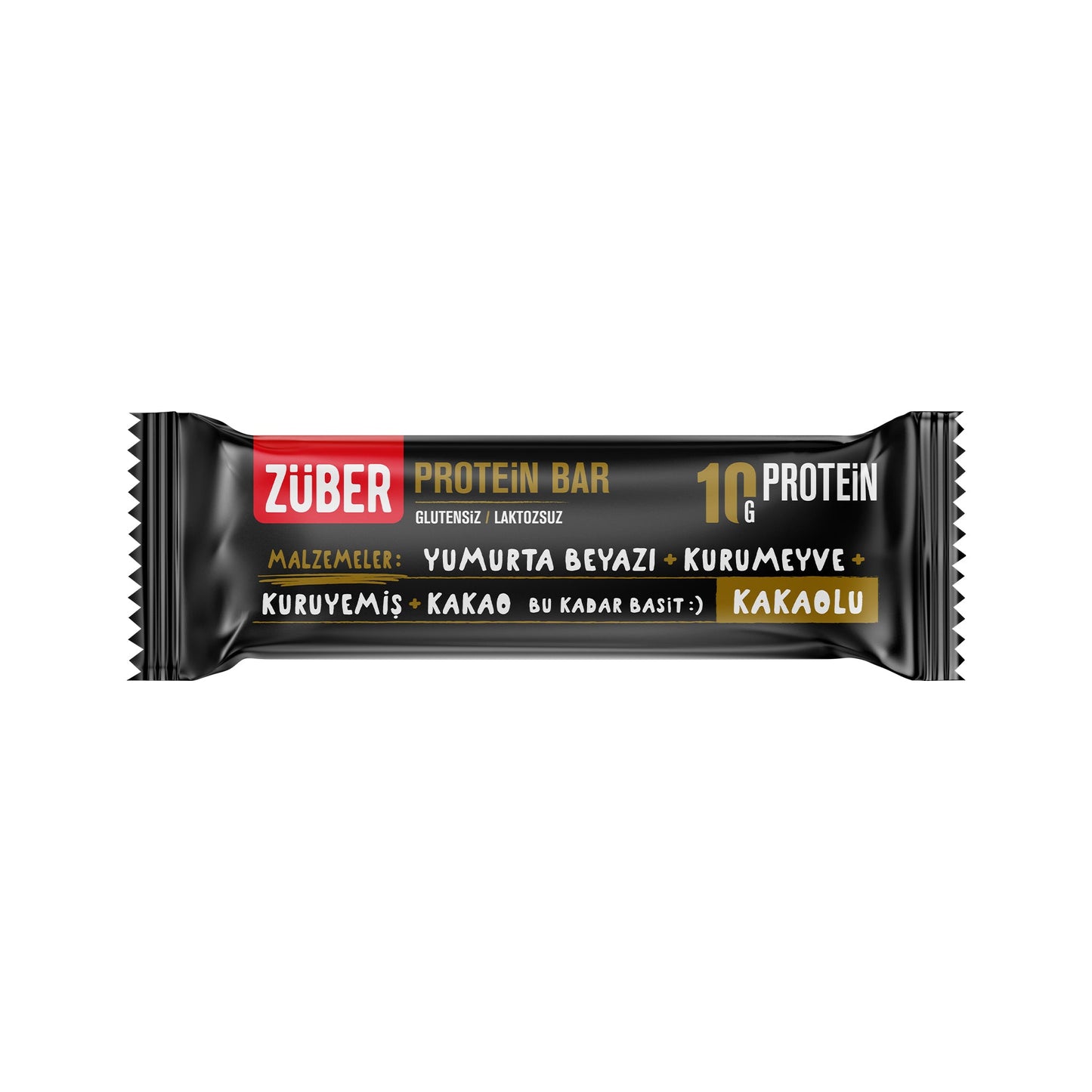 Protein Bar Kakaolu 35g X 12 Adet - Züber