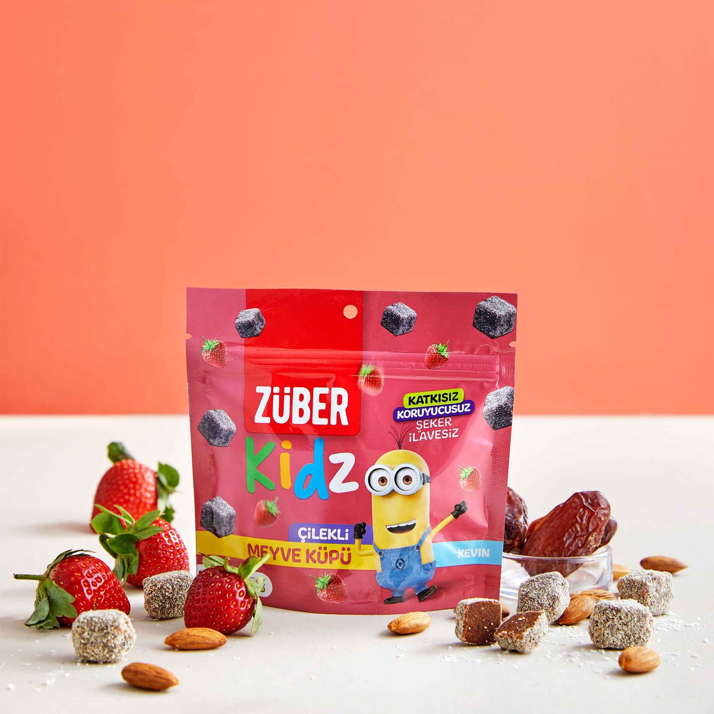 Kidz Meyve Küpü Çilekli 49g X 12 Adet - Züber