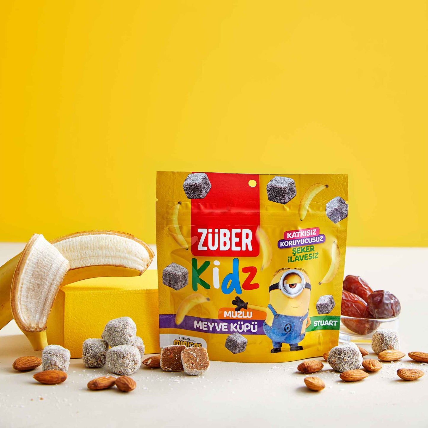 Kidz Meyve Küpü Muzlu 49g X 12 Adet - Züber