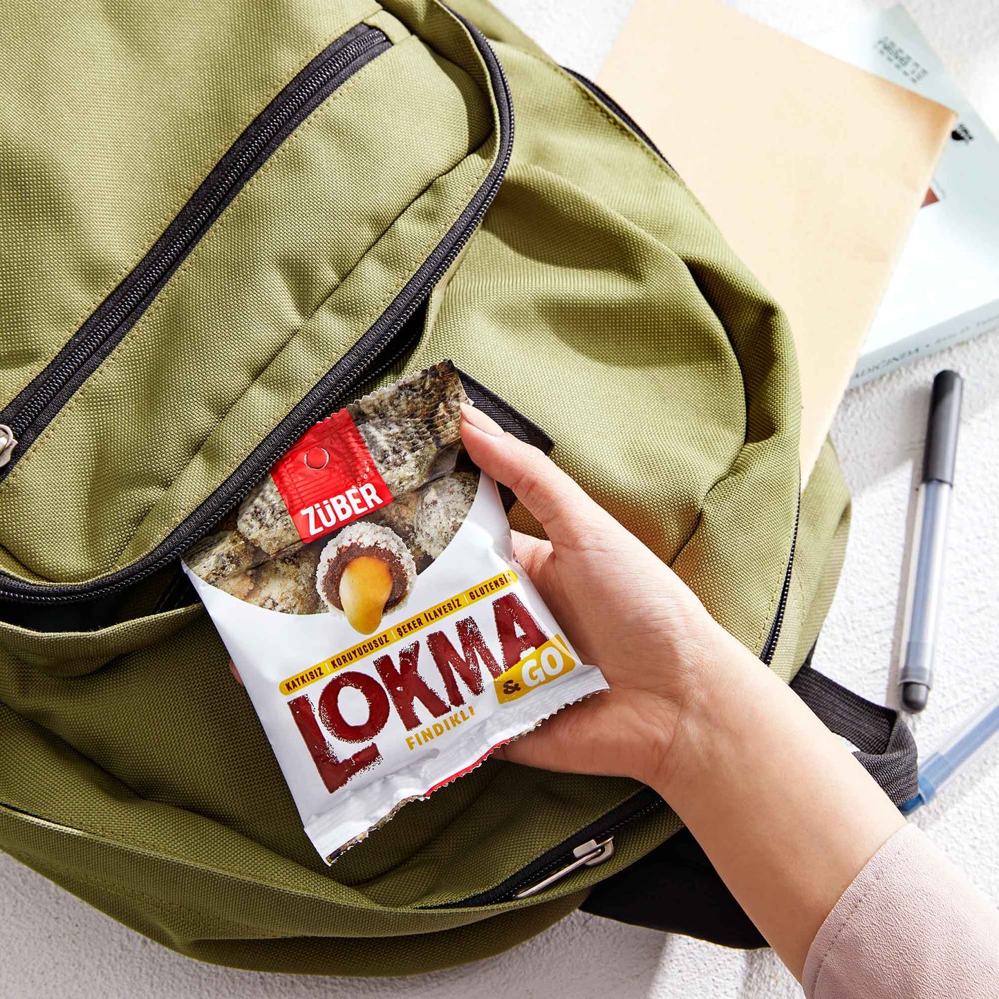 Lokma & Go Fındıklı 32g X 16 Adet - Züber