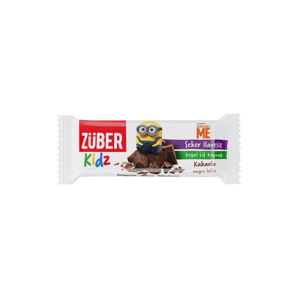 Kidz Meyve Bar Kakaolu 30g x 16 Adet - Züber