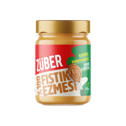 Fıstık Ezmesi %100 315g X 3 Adet - Züber