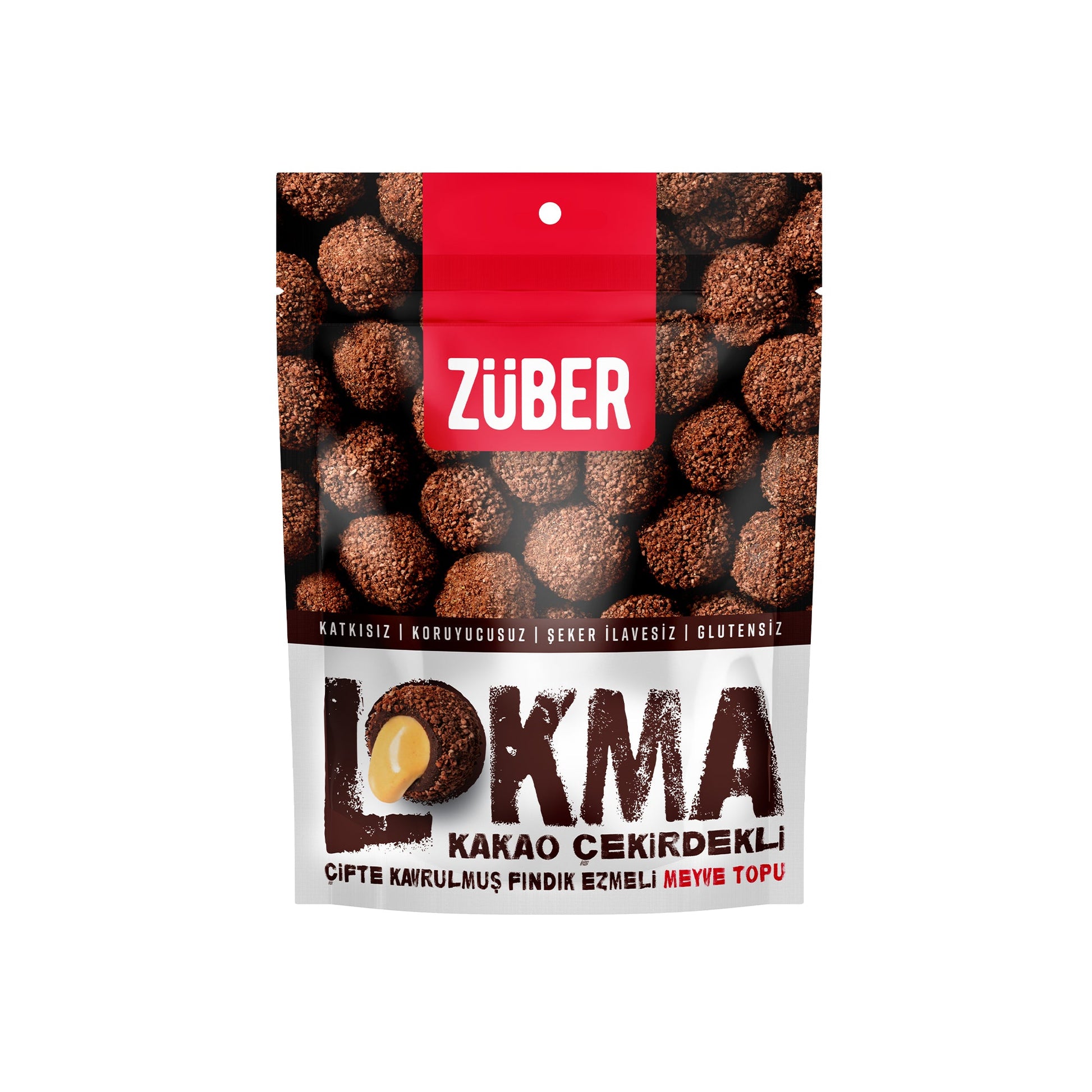 Lokma Kakao Çekirdekli 96g X 6 Adet - Züber