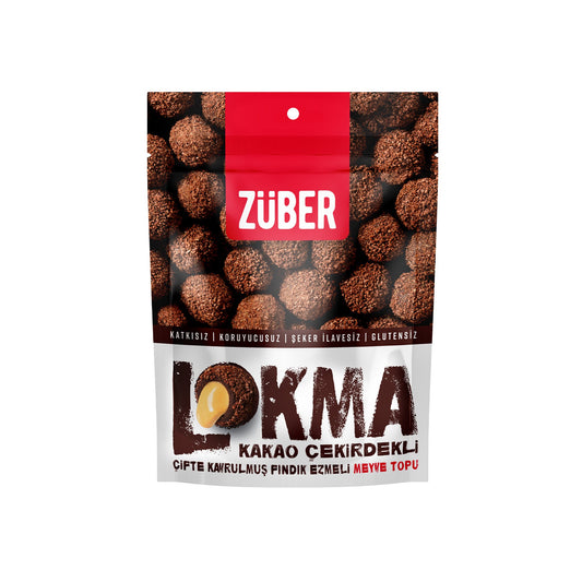 Lokma Kakao Çekirdekli 96g X 6 Adet - Züber