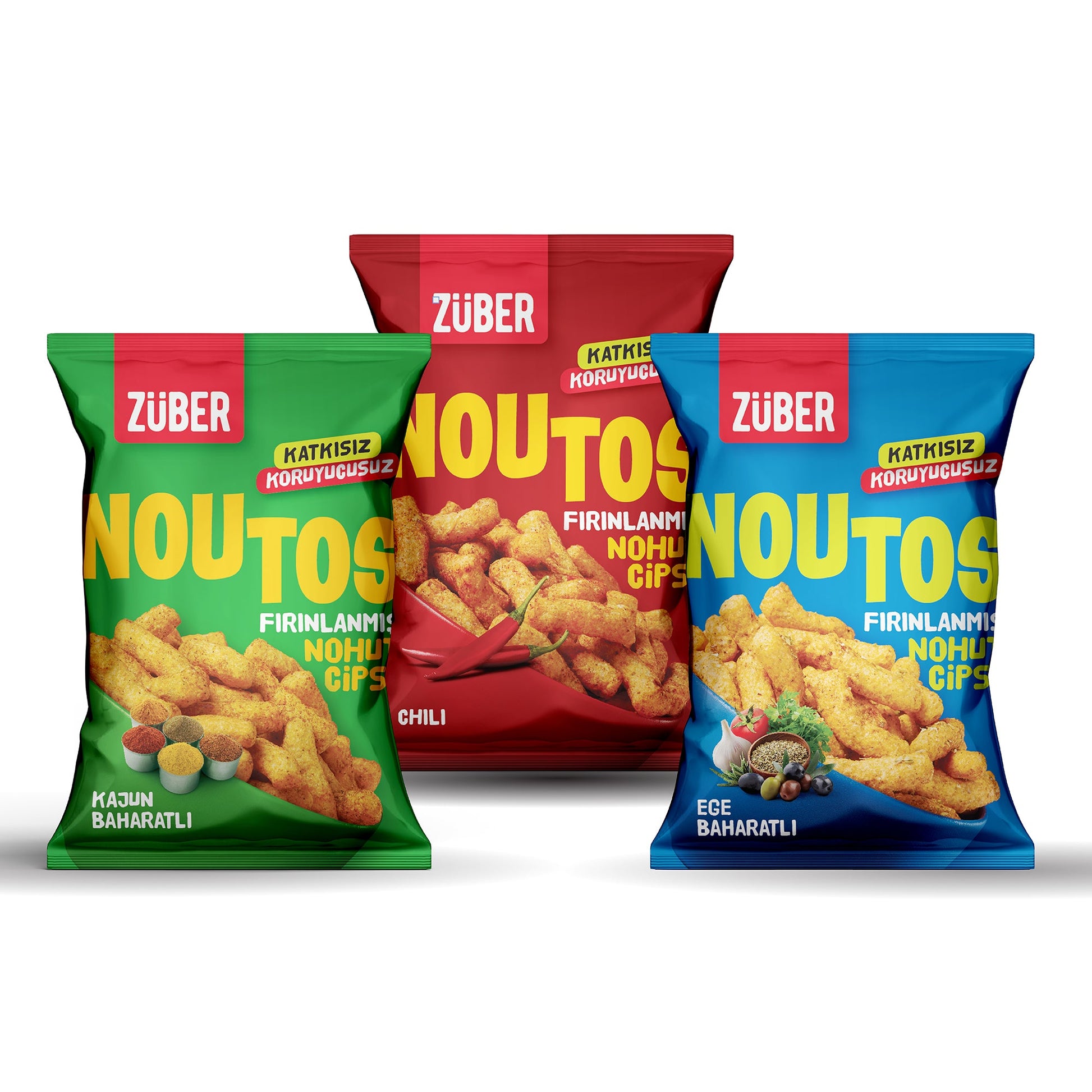 Noutos Nohut Cipsi Mega Avantaj Paketi 55g X 15 Adet - Züber