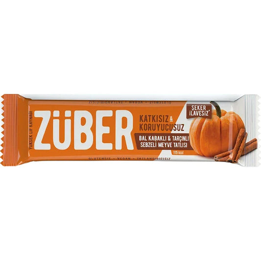 Sebzeli Bar Bal Kabaklı ve Tarçınlı 35g X 12 Adet - Züber