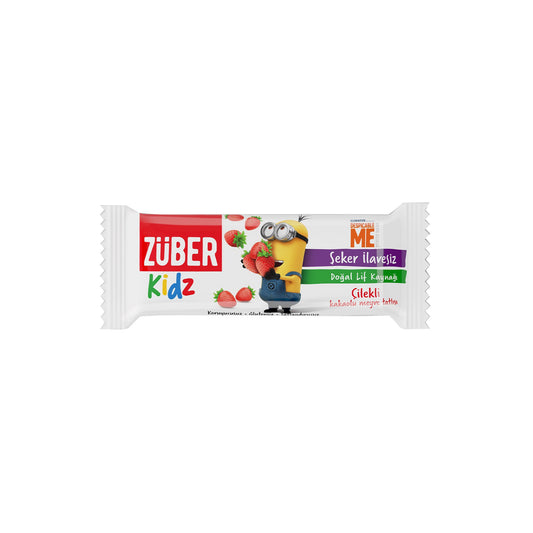 Kidz Meyve Bar Çilekli ve Kakaolu 30g X 16 Adet - Züber