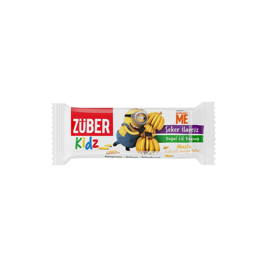 Kidz Meyve Bar Muzlu ve Kakaolu 30g X 16 Adet - Züber