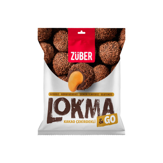 Lokma & Go Kakao Çekirdekli 32g X 16 Adet - Züber