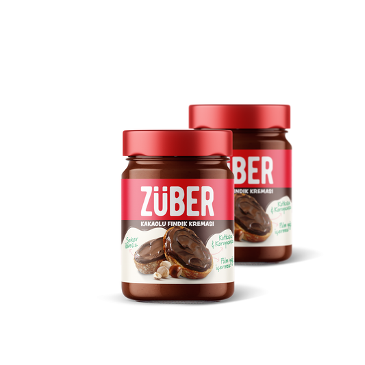 Fındık Kreması Kakaolu 315g X 2 Adet - Züber